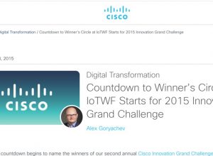 Eigen makes the final round of Cisco’s Global Innovation Challenge